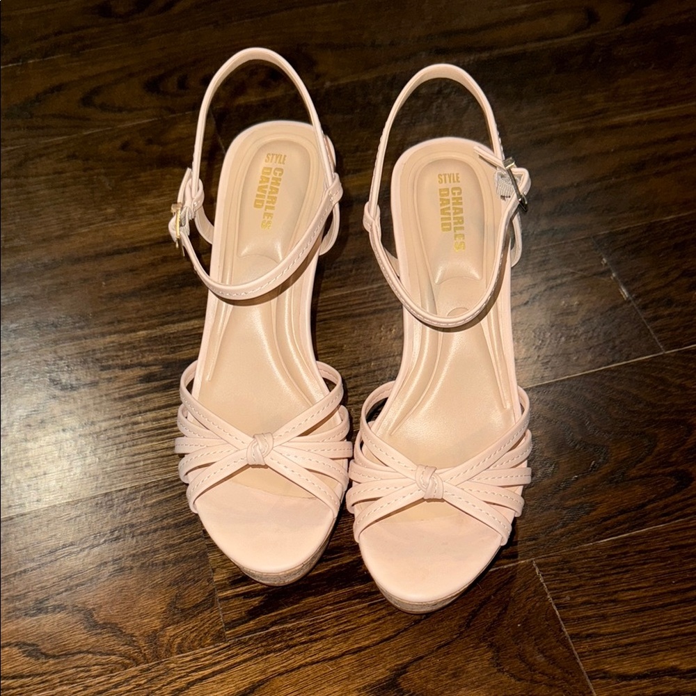 Charles David Pink Sandals